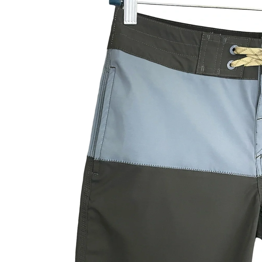 Howler Brothers Buchannon Boardshorts HB Chargers Antique Black/Blue Mirage NWT - Picture 5 of 12